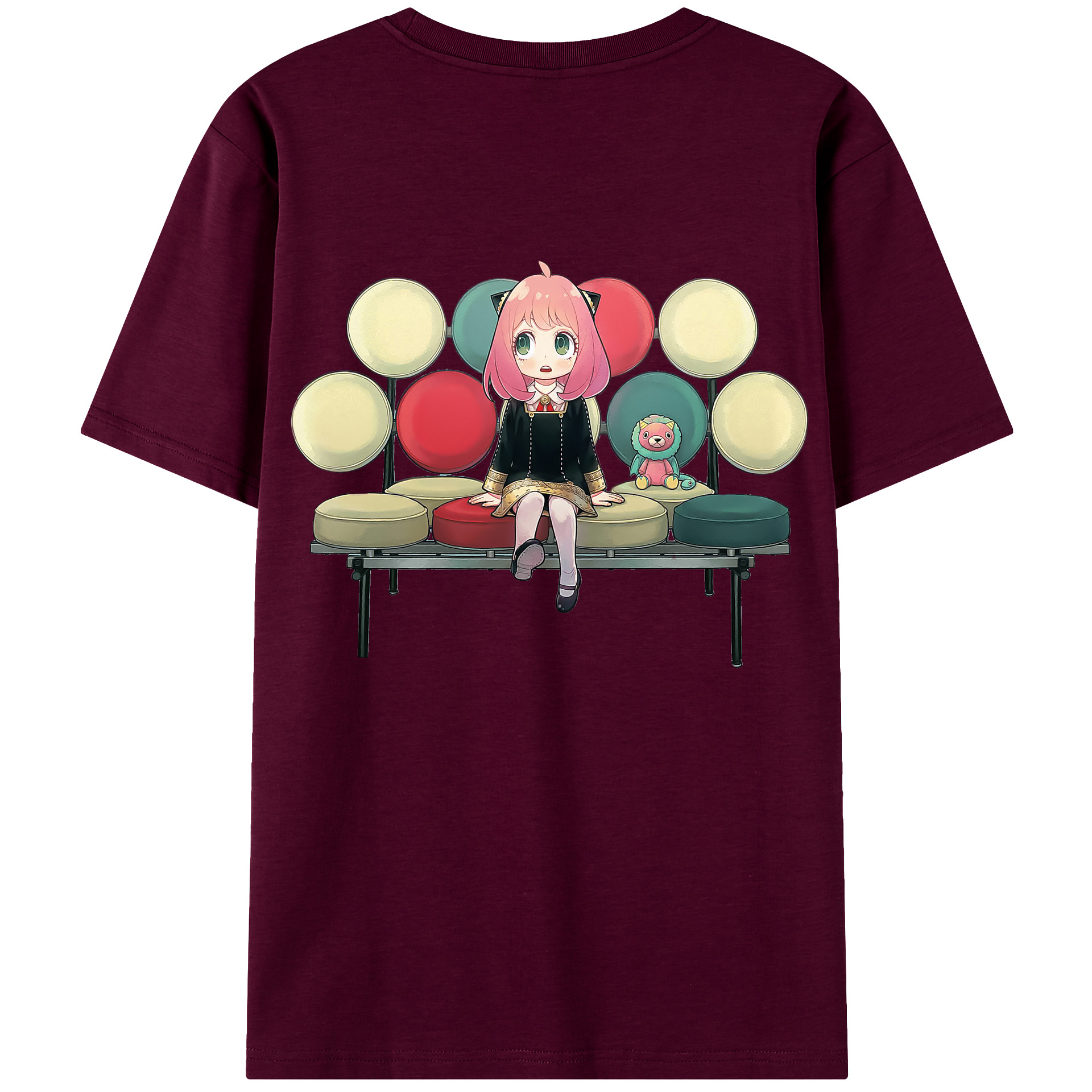 （画像用） SPY×FAMILY间谍家家酒 レディース半袖Tシャツ(バックプリント)